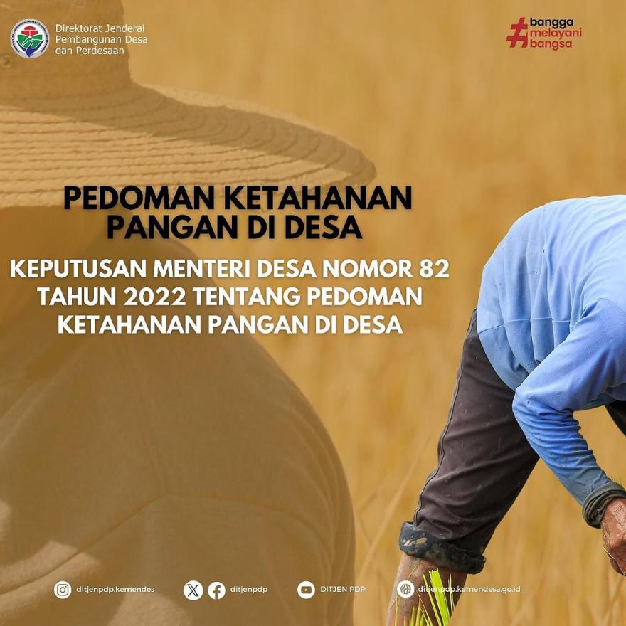 Dana Desa untuk Ketahanan Pangan Desa 